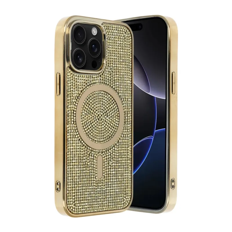 iPhone 15 Pro Max Helen Magsafe Kapak - Gold