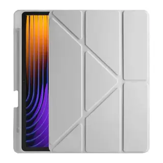 Pad 7 Pro Kılıf Kalemlikli Mars Tablet Kılıfı - Gri