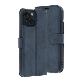iPhone 15 Trend S Plus Kapaklı Kılıf - Lacivert