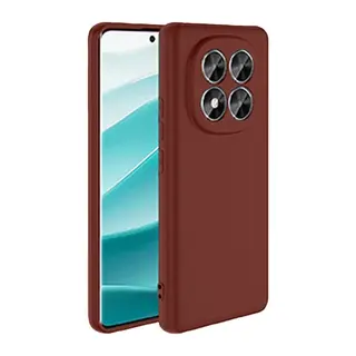 Redmi Note 14 Pro 5G Kılıf First Silikon - Bordo
