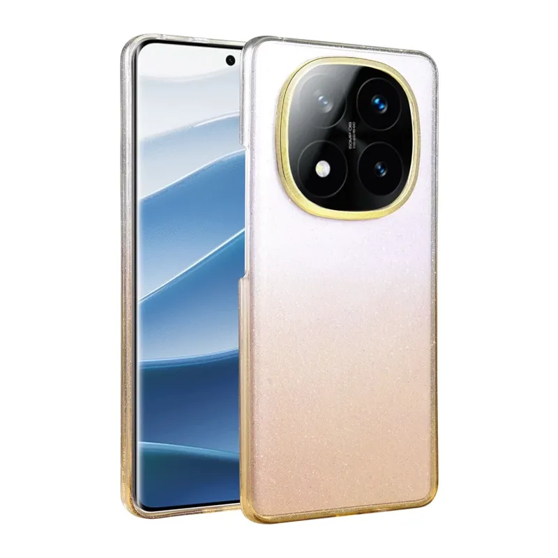 Redmi Note 14 Pro 5G Glossy Kapak - Çöl Titanyum
