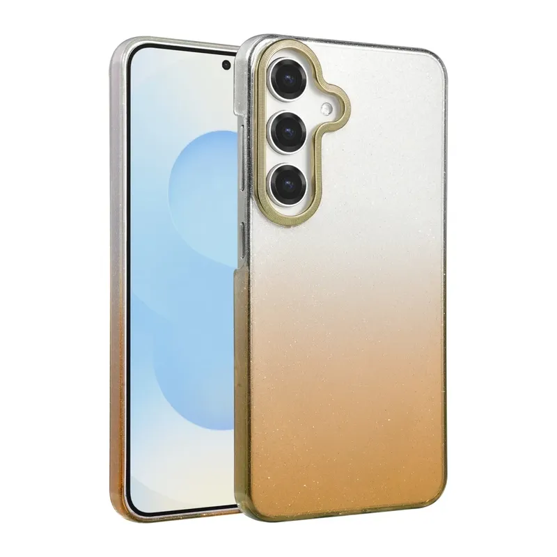 Samsung Galaxy A34 5G Glossy Kapak - Çöl Titanyum