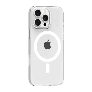 iPhone 16 Pro Max PC Blank Magsafe Kapak - Şeffaf