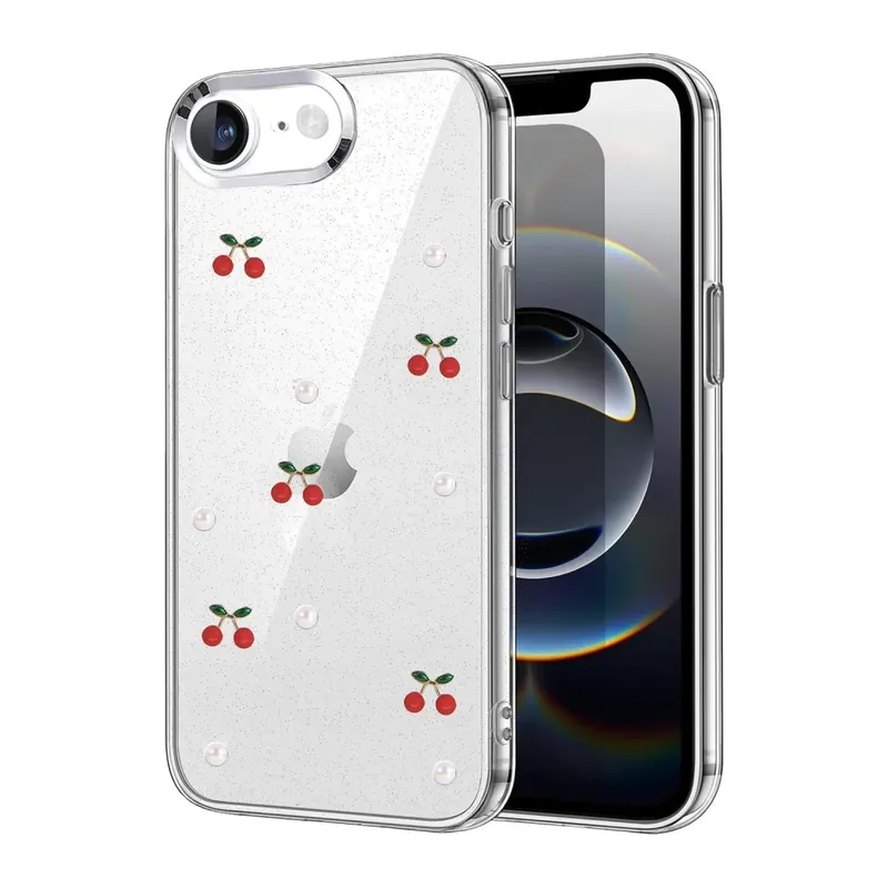 iPhone 16E Fiyonk Desenli Kapak - Desen 9