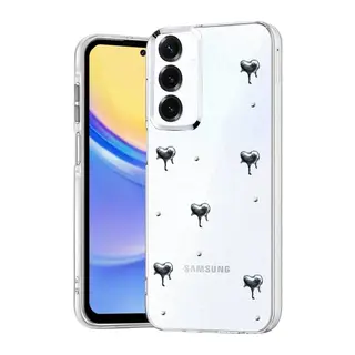 Samsung Galaxy A15 4G Fiyonk Desenli Kapak - Desen 1