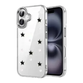 iPhone 16 Fiyonk Desenli Kapak - Desen 7