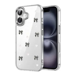 iPhone 16 Fiyonk Desenli Kapak - Desen 8