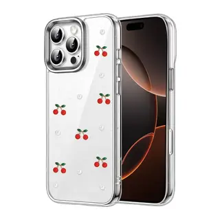 iPhone 16 Pro Max Fiyonk Desenli Kapak - Desen 9