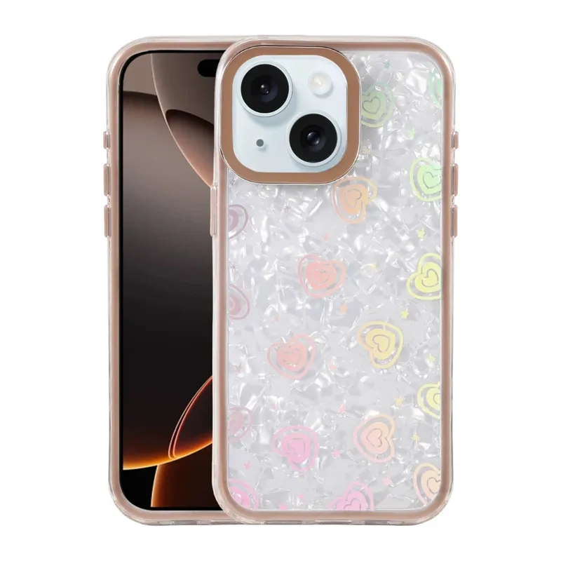 iPhone 14 Lumi Desenli Kapak - Çöl Titanyum