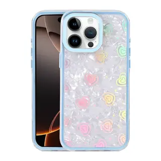iPhone 15 Pro Lumi Desenli Kapak - Mavi