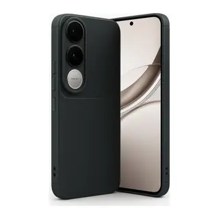 Vivo V50 Lite 4G Auto Focus Karbon Kapak - Siyah