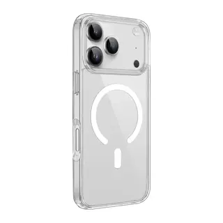 iPhone 18 Pro Max/17 Pro Max Kılıf Pc Real Magsafe Kapak - Şeffaf