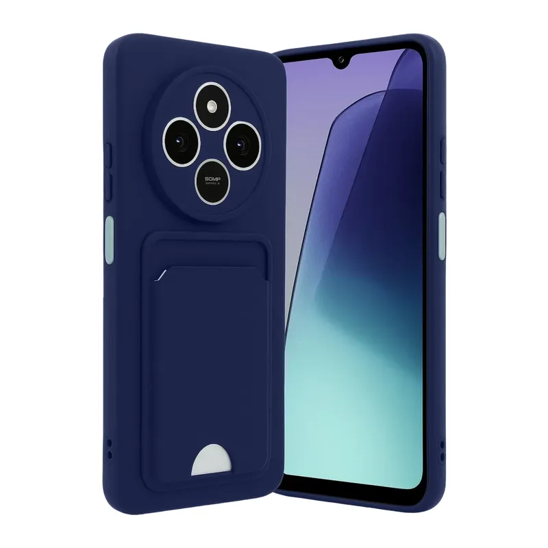 Redmi 14C Kelvin Kartvizitli Silikon - Lacivert