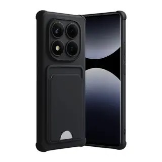 Redmi Note 14 Pro 4G Kelvin Kartvizitli Silikon - Siyah