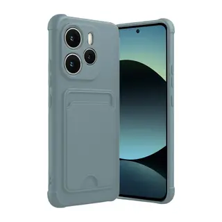 Redmi Note 14 4G Kelvin Kartvizitli Silikon - Açık Yeşil