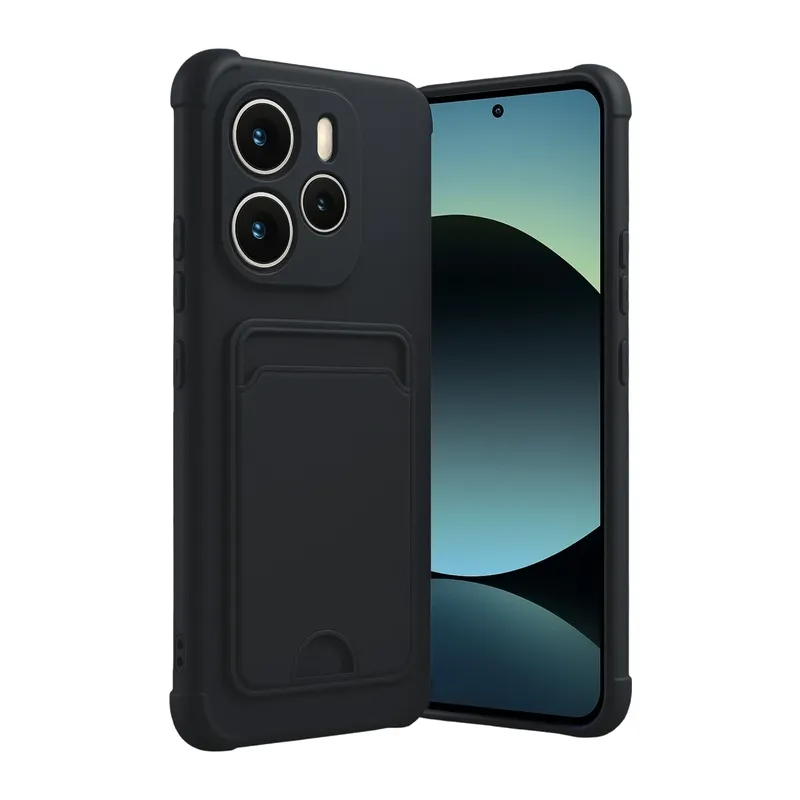 Redmi Note 14 4G Kelvin Kartvizitli Silikon - Siyah