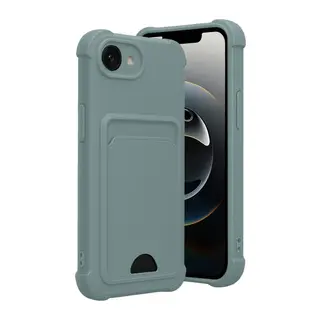 iPhone 16E Kelvin Kartvizitli Silikon - Açık Yeşil