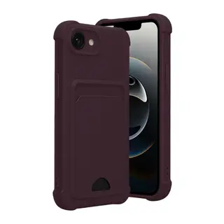 iPhone 16E Kelvin Kartvizitli Silikon - Derin Mor