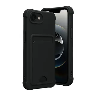 iPhone 16E Kelvin Kartvizitli Silikon - Siyah