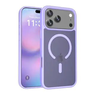 iPhone 17 Pro Max/18 Pro Max Jota Magsafe Kapak - Lila
