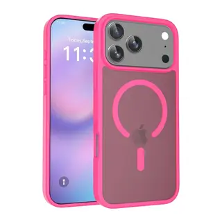 iPhone 17 Pro Max/18 Pro Max Jota Magsafe Kapak - Rose