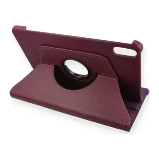 Redmi Pad 2 Kılıf 360 Tablet Deri Kılıf - Mürdüm