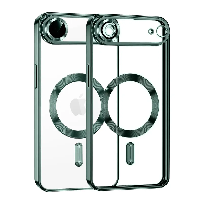 iPhone 17 Air Kross Magneticsafe Kapak - Koyu Yeşil