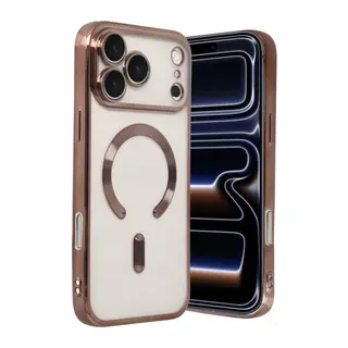 iPhone 17 Pro Max Kross Magneticsafe Kapak - Çöl Titanyum