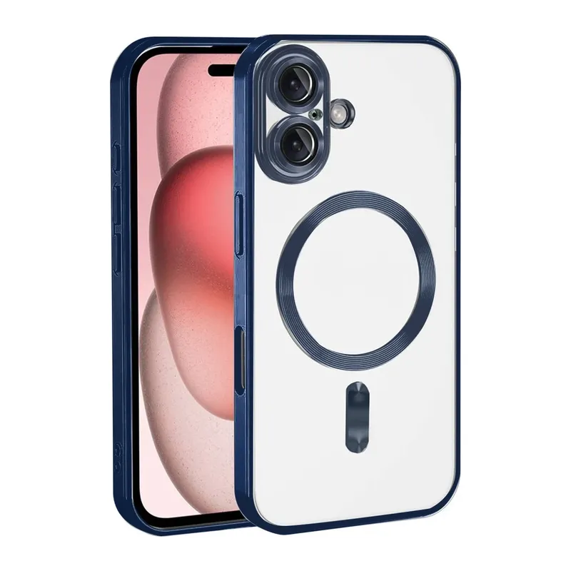 iPhone 17 Kross Magneticsafe Kapak - Lacivert