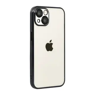 iPhone 15 Lensli Silikon - Siyah