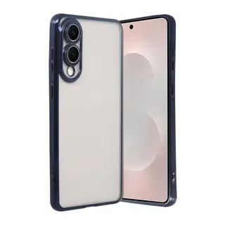 Samsung Galaxy S25 Edge Lensli Silikon - Lacivert