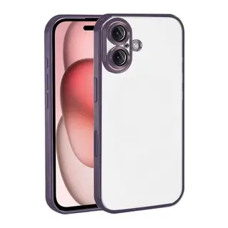 iPhone 17 Lensli Silikon - Mor