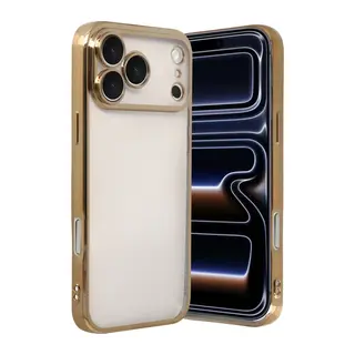 iPhone 17 Pro Lensli Silikon - Gold