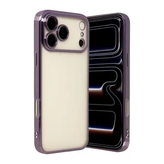 iPhone 17 Pro Lensli Silikon - Mor