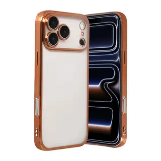 iPhone 17 Pro Max Lensli Silikon - Turuncu