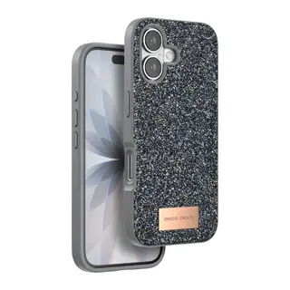 iPhone 17 Bright Simli Kapak - Gümüş