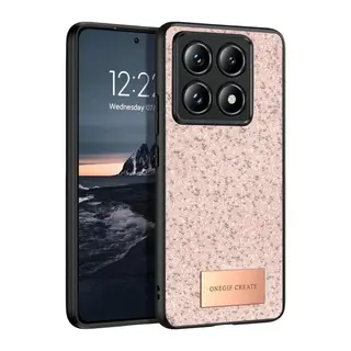Mi 14T Pro Bright Simli Kapak - Pembe