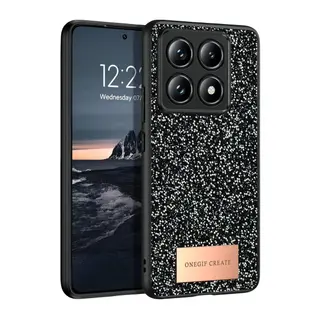 Mi 14T Pro Bright Simli Kapak - Siyah
