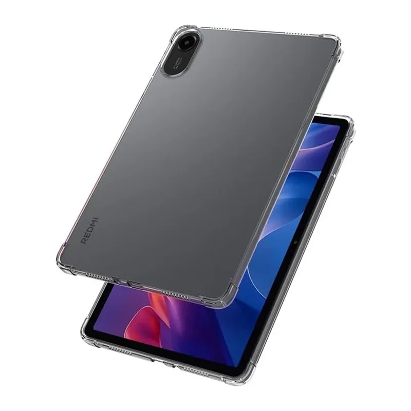 Redmi Pad 2 Kılıf Anti Shock Tablet Silikon - Şeffaf