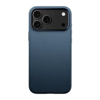 iPhone 17 Pro/18 Pro Wonder Deri Magsafe Kapak - Lacivert