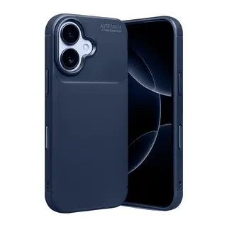 iPhone 17 Auto Focus Karbon Kapak - Lacivert