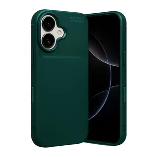iPhone 17 Auto Focus Karbon Kapak - Koyu Yeşil