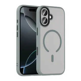iPhone 17 Megane Magsafe Kapak - Titan Gri