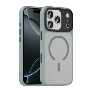 iPhone 17 Pro/18 Pro Megane Magsafe Kapak - Titan Gri