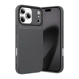 iPhone 17 Pro Auto Focus Karbon Kapak - Gri