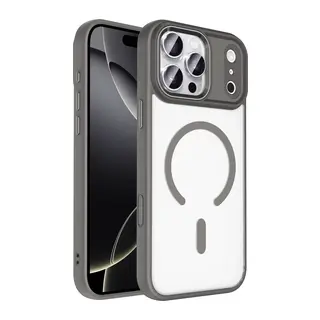 iPhone 18 Pro Max/17 Pro Max Terea Magsafe Kapak - Gri