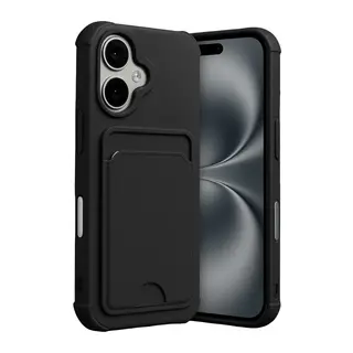 iPhone 17 Kelvin Kartvizitli Silikon - Siyah