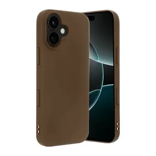 iPhone 17 First Silikon - Kahverengi