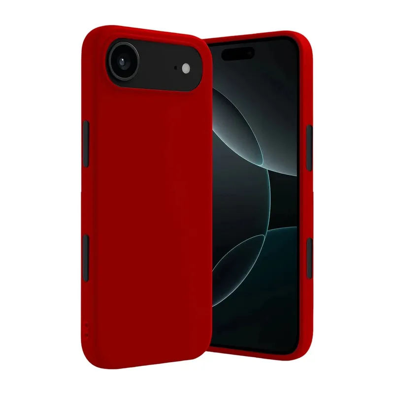 iPhone 17 Air First Silikon - Kırmızı