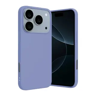 iPhone 17 Pro Nano içi Kadife Silikon - Lila